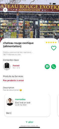 Clic Commerçants Screen 3