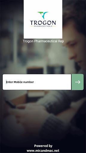 Android application Trogon Pharmaceutical Rep screenshort