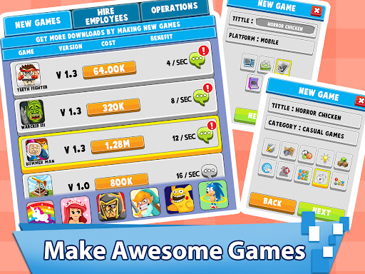 Video Game Tycoon idle clicker - Simulation - games