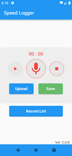 Android application Speed.ai screenshort