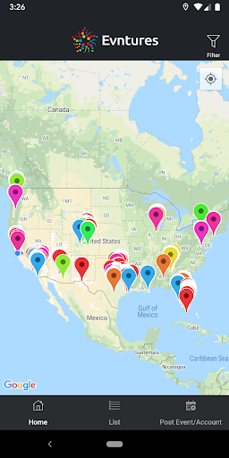 Evntures - Find Local Events Screen 3