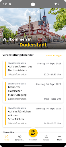 Android application Duderstadt entdecken screenshort