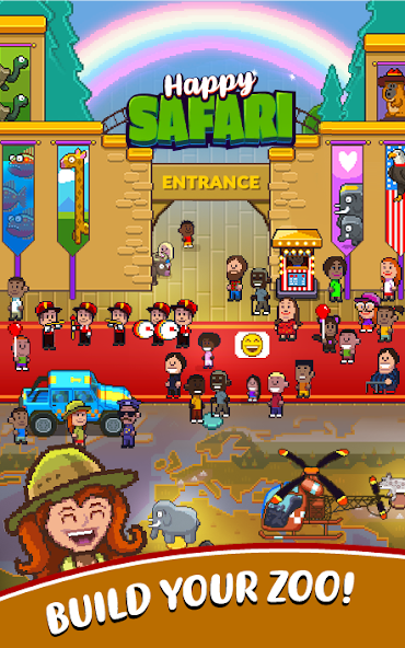 Happy Safari - the zoo game 1.3.7 APK + Mod (Unlimited money) for Android