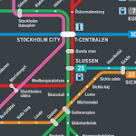 Cover Image of Download Stockholm Subway Map 2023  APK