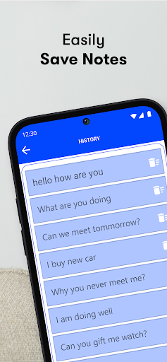 Text To Speech - TTS Screen 2