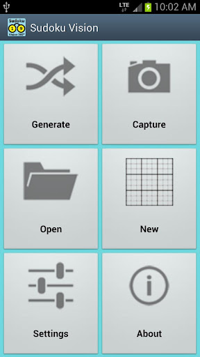 Android application Sudoku Vision screenshort
