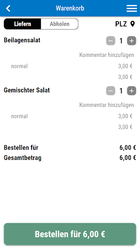 Hellas Lieferservice Screen 2