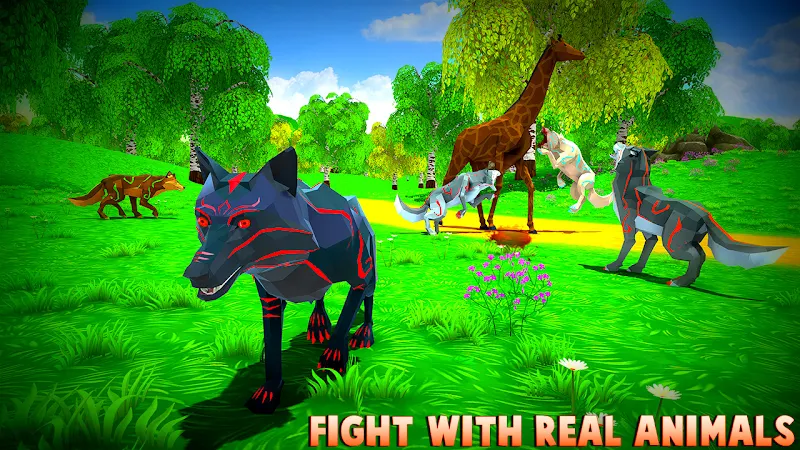 Wild Wolf Animal Chasing Sim - Latest version for Android - Download APK