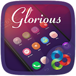 Cover Image of ดาวน์โหลด Glorious GO Launcher Theme v1.0 APK