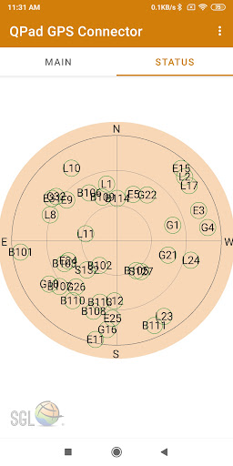 QPad GPS Connector Screen 3