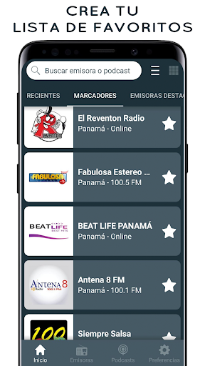 Radio Panama FM y Online Screen 3