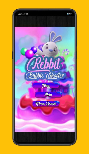 Rebbit bubble shooter game