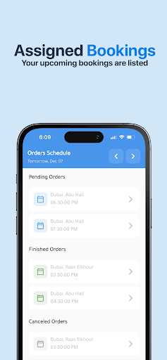 Android application BeTeam - Service Provider screenshort