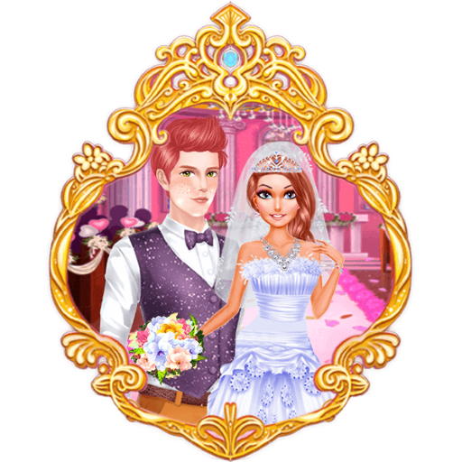 Wedding salon dress up and spa  Icon