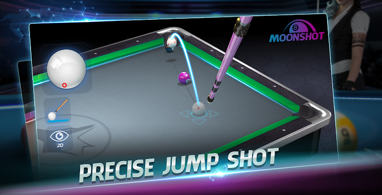 Billiards 3D: Moonshot 8 Ball - 2 - (Android)
