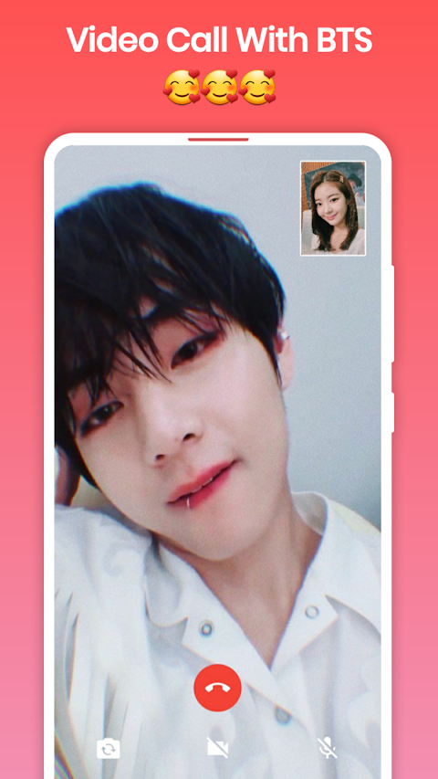 BTS Video Call : Fake Video Call BTSのおすすめ画像3