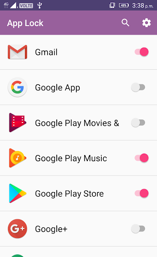 Master App Locker Pro Screen 2