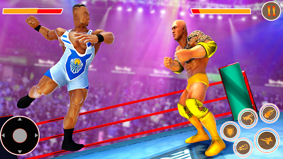 Real Wrestling Cage Fight Game Varies with device APK screenshots 4