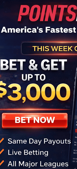 PointsBet live screenshot 3