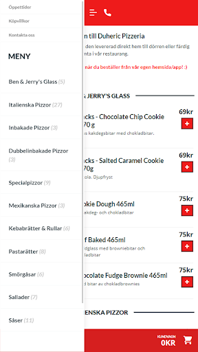 Pizzeria Duheric Screen 2