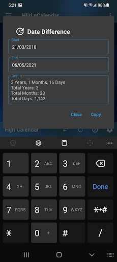 Hijri Calendar Pro Screen 3