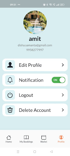 NSN HOTELS: Hotel Booking App Screen 3