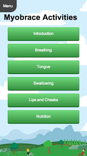 Myobrace Activities Screen 2
