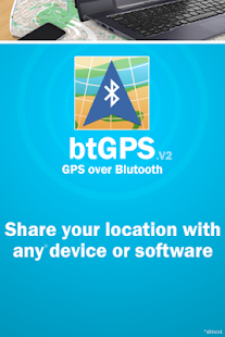 Bluetooth GPS Output Screenshot