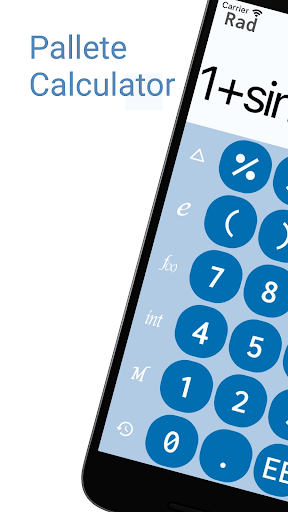Android application PaletteCalculator screenshort