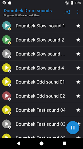 Doumbek Drum sounds Screen 2