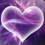 Purple Hearts Live Wallpaper icon