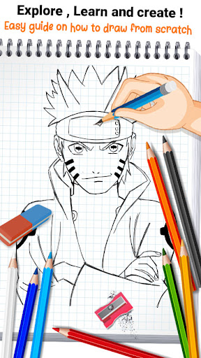 How to draw anime step by step