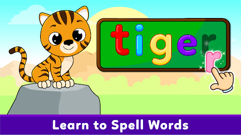 Kids Spelling & Reading Gamesのおすすめ画像2