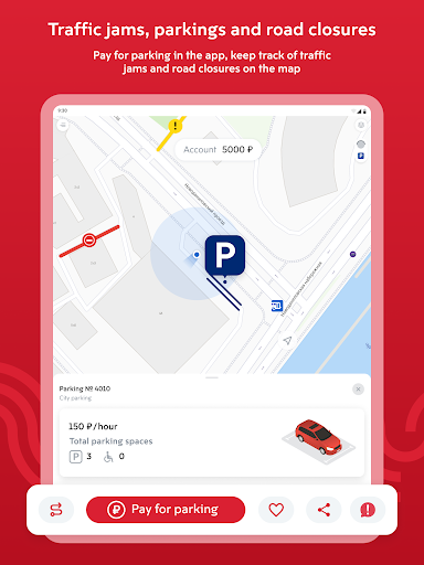 Screenshot of Moscow transport