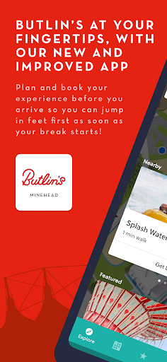 Android application Butlin's Minehead screenshort