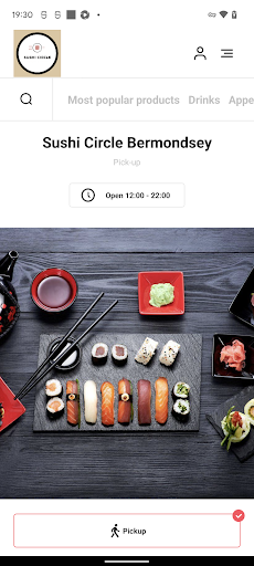 Android application Sushi Circle Bermondsey screenshort