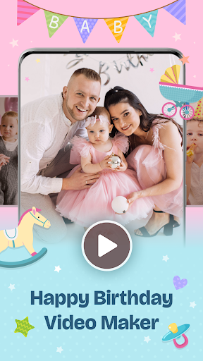 Screenshot of Happy Birthday Video Maker