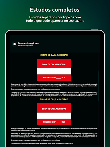 Carta de Caça Pro screenshot 13