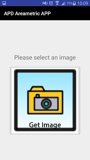 APD Areametric App Screen 2