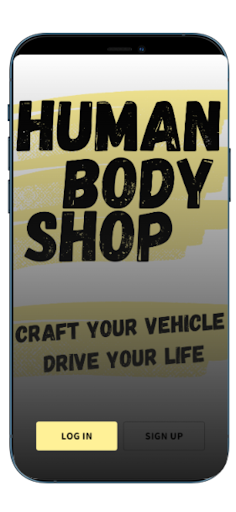 Android application Human Body Shop screenshort