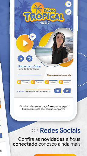 Rádio Tropical Vix Screen 3