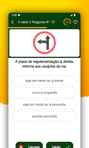 Simulados Detran Provas CNH Screen 3