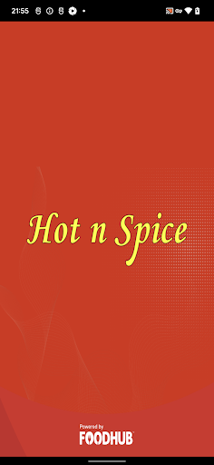 Android application Hot N Spice screenshort