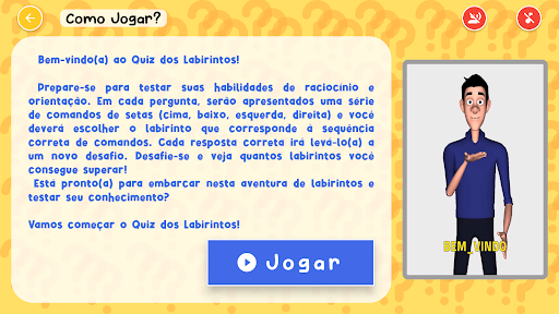 Quiz dos Labirintos Screen 2