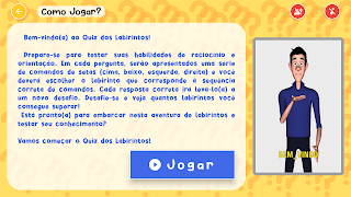 Quiz dos Labirintos - Screenshot 1