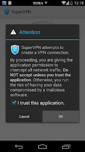 SuperVPN Fast VPN Client Capture d'écran