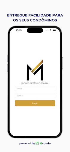 Android application Machado Gestão Condominial screenshort