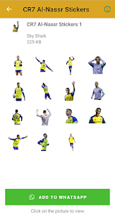 Ronaldo Al-Nassr Stickers