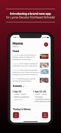 Android application Lyons-Decatur Northeast screenshort
