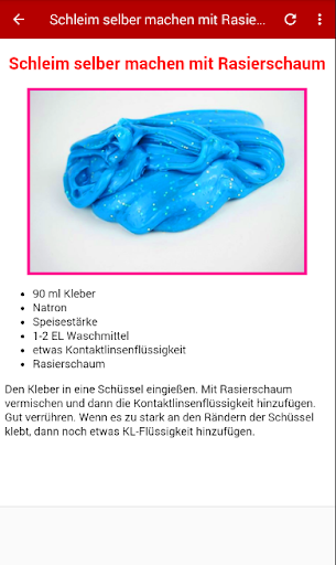 Schleim Selber Machen Deutsch